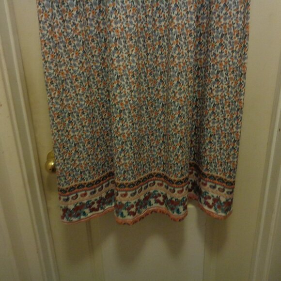BOHEMIAN DREAMER GIRLPAISLEYS & FLOWERS MAXI SOFT DRESS 2 X - Picture 5 of 6